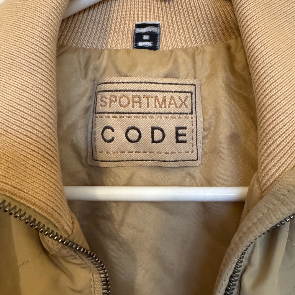 Sportmax Code Beige Jacket Size 10 - Picture 4 of 8